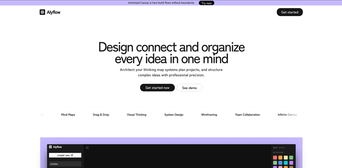 Alyflow preview